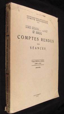 Comptes Rendus Des Seances (Tomes XXXVII-XXXIX 1949-1952)