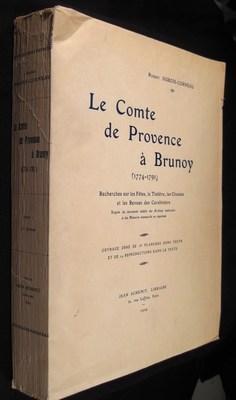 Le Comte de Provence a Brunoy (1774-1791)