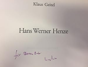 Hans Werner Henze.