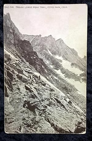 HHT Postcards; 542-The Trough, Long's Peak Trail, Estes Park, Colo - 1021-Pike's Peak, From Near ...