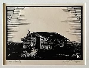 Sod Shanty, Signed & Titled Limited Edition Print by Herschel C Logan