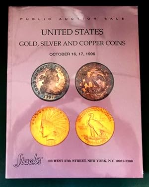 Public Auction Sale: United States Gold, Silver, and Copper Coins, October 1996