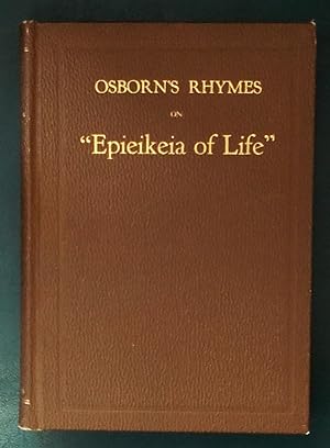 Osborn's Rhymes on "Epieikeia of Life"