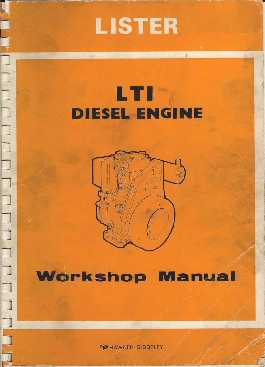 Lister Diesel Engines AbeBooks