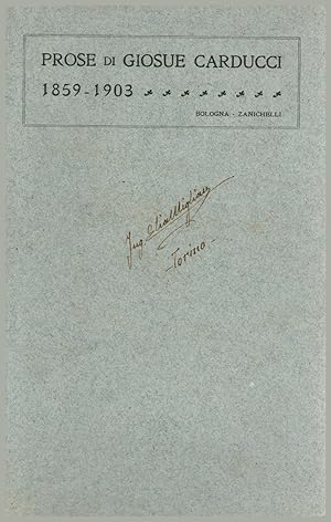 Carducci, Giosuè (27 July 1835 - 16 February 1907)