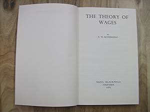 THE THEORY OF WAGES
