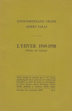 L?hiver 1949-1950 (Choix de lettres)