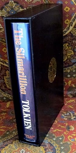 The Silmarillion, 1st UK Edition, 1st Printing, 1st State with Dustjacket in Custom Leather Slipcase