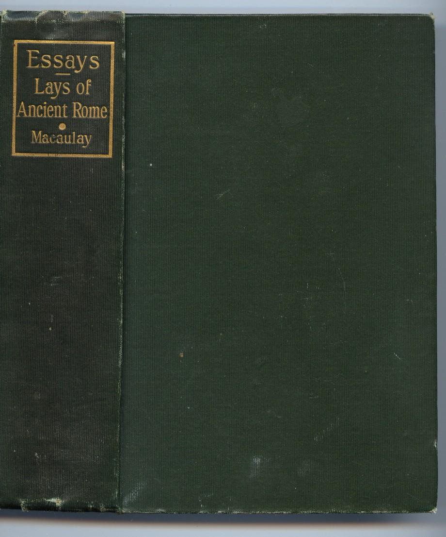 Macaulay essays