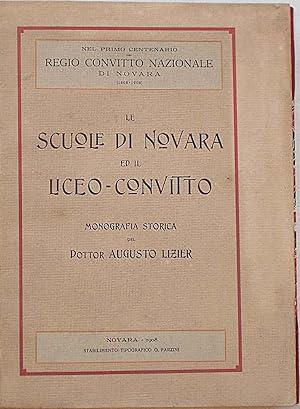Le Scuole di Novara e il Liceo-Convitto.