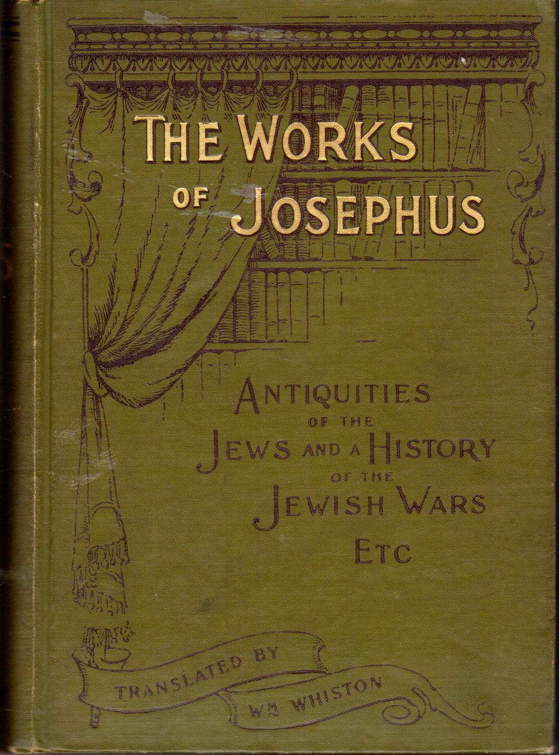 flavius josephus trans by william whiston abebooks the works of josephus complete and unabridged