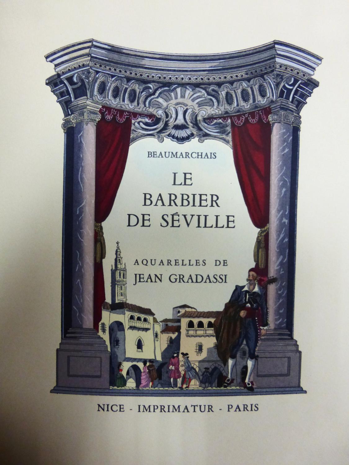 Le Barbier De Séville Fiche De Lecture Le Barbier De Séville, Le Marige De Figaro by Beaumarchais: Imprimerie