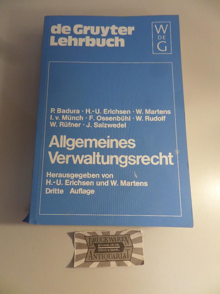 Allgemeines Verwaltungsrecht (De Gruyter Lehrbuch)