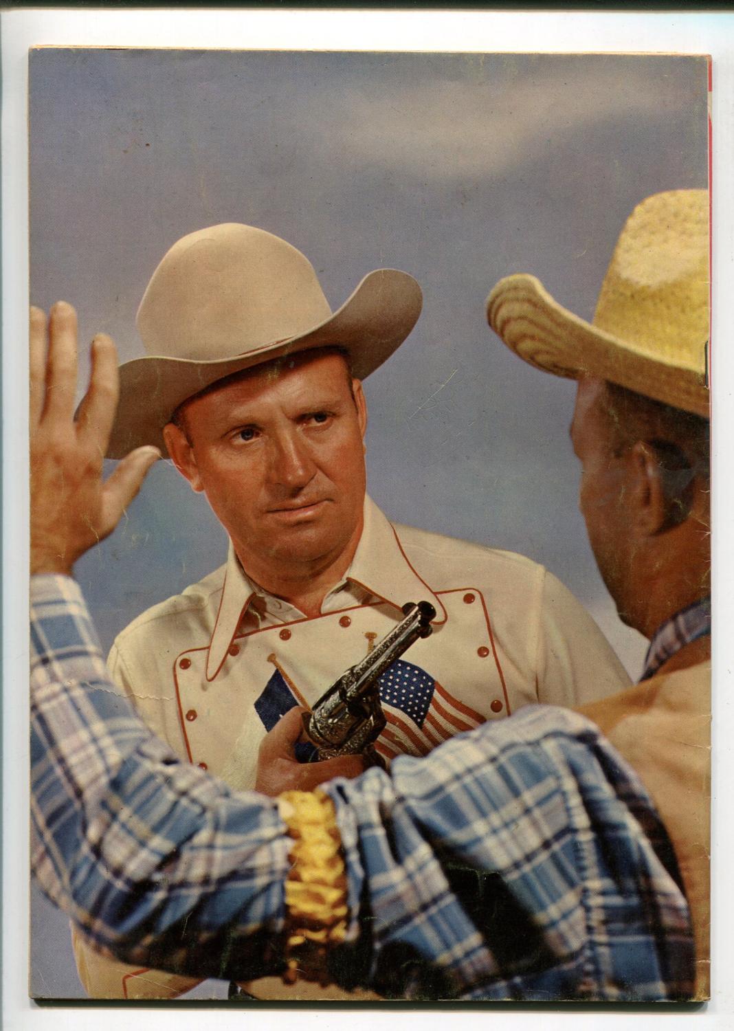 gene autry 62 1952 dell western photo covers movie tv vg gene autry 62 1952 dell western photo covers movie tv vg