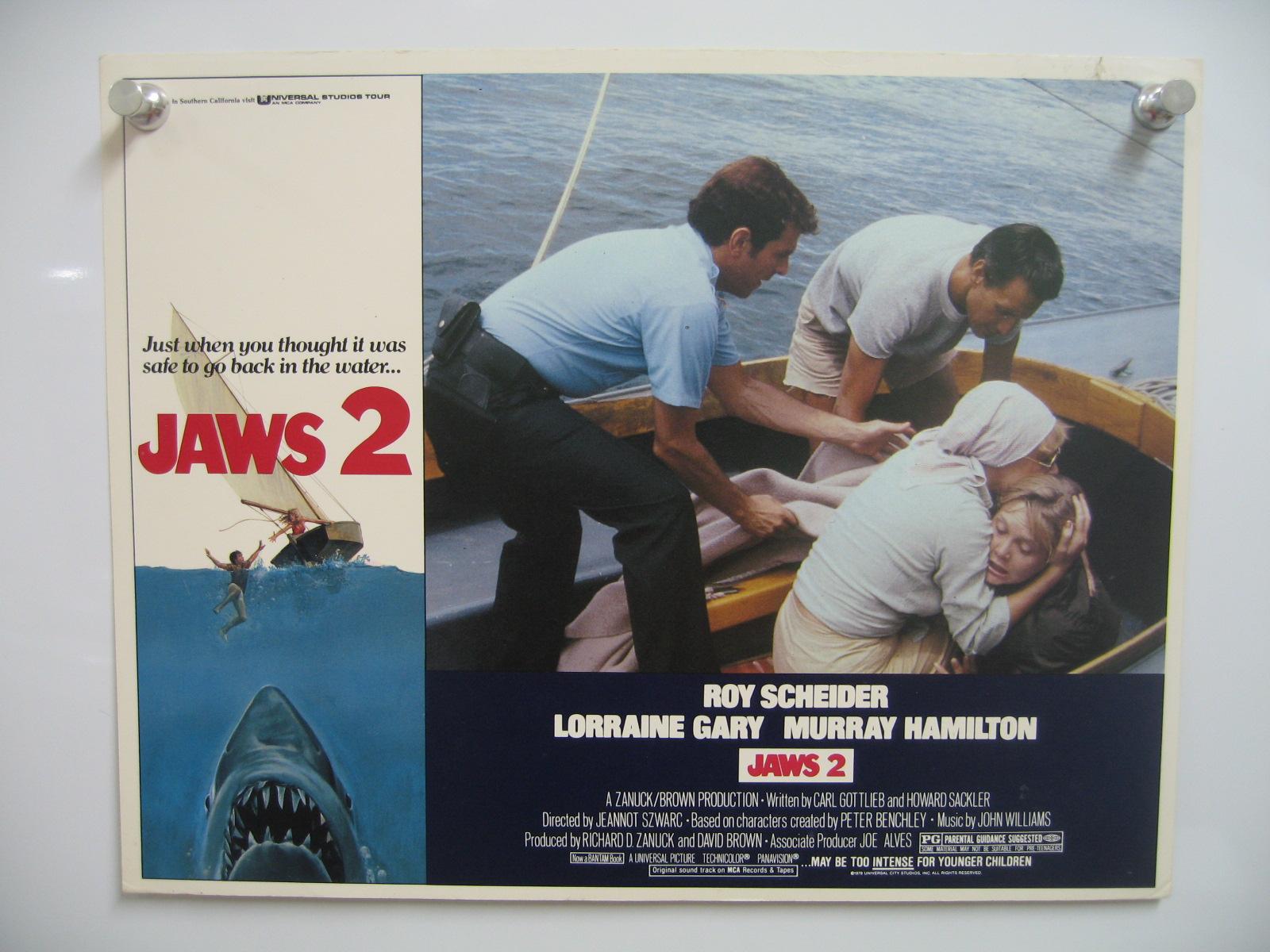 JAWS 2-1978-ROY SCHEIDER-THRILLER FN. 