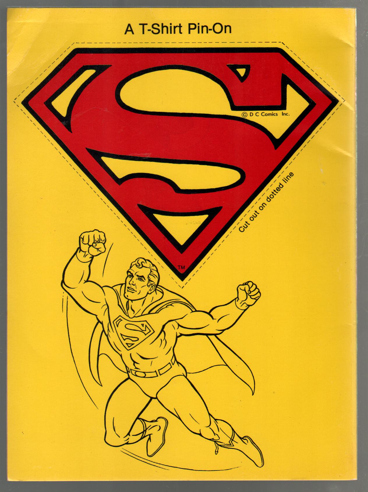 Download Superman Coloring Book #1397-1 1980-complete comic book ...