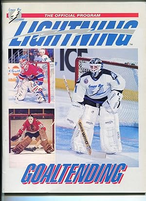 Tampa Bay Lightning Hockey NHL Game Program-1/21/1993-Esposito-Maple Leafs-FN