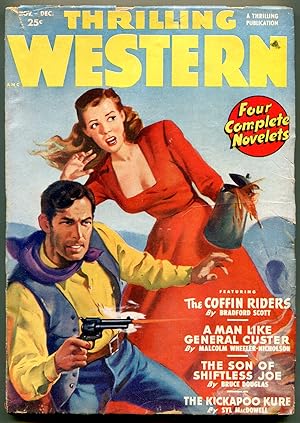 Thrilling Western Pulp November 1949- Malcolm Wheeler-Nicholson VG