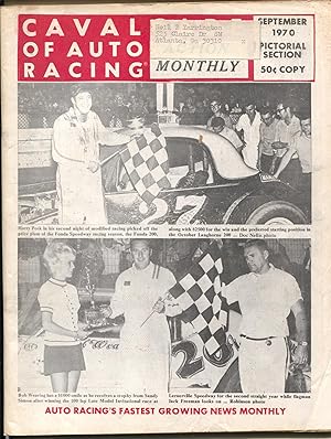 Cavalcade of Auto Racing 9/1970-pictorial section-Langhorne-Golden Gate-VG