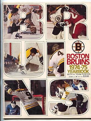 Boston Bruins NHL Hockey Yearbook 1974