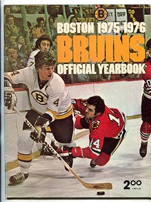 Boston Bruins NHL Hockey Yearbook 1975