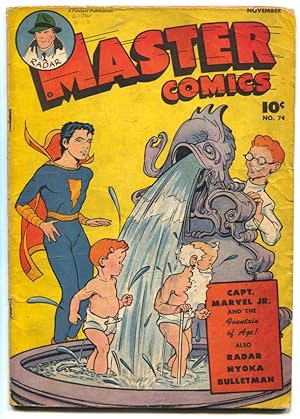 Captain Marvel Ibis Golden Age G//VG Whiz Comics #69 1945 Spy Smasher