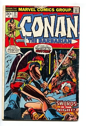 CONAN THE BARBARIAN #23 1973 MARVEL -- 1st appearance of RED SONJA