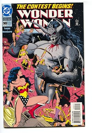 WONDER WOMAN #90 DC 1st appearance of Artemis NM-