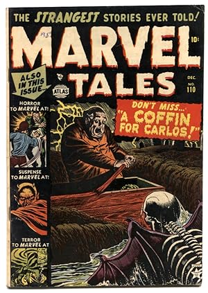 MARVEL TALES #110 1952- Atlas pre code horror FN