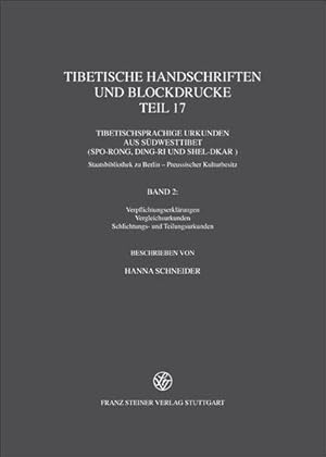 Tibetische Handschriften und Blockdrucke. Gesammelte Werke des Kon-sprul. / Tibetische Handschrif...