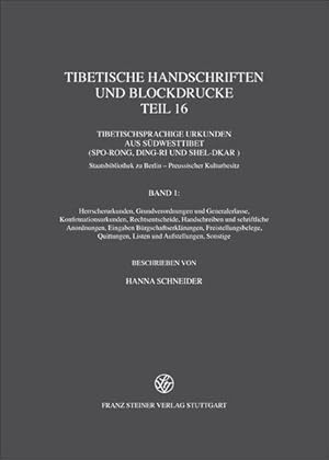 Tibetische Handschriften und Blockdrucke. Gesammelte Werke des Kon-sprul. / Tibetische Handschrif...