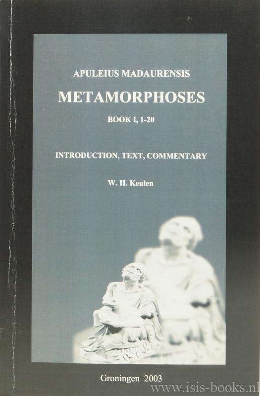 Apuleius Madaurensis Metamorphoses: Book X. Text, Introduction and Commentary Zi