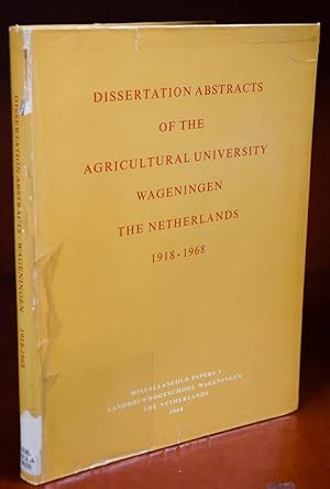 Dissertation abstracts online university of michigan