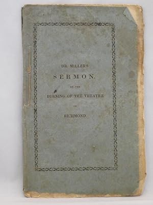 A Sermon Delivered January 19, 1812, At the Request of A Number of Young Gentlemen of the City of...