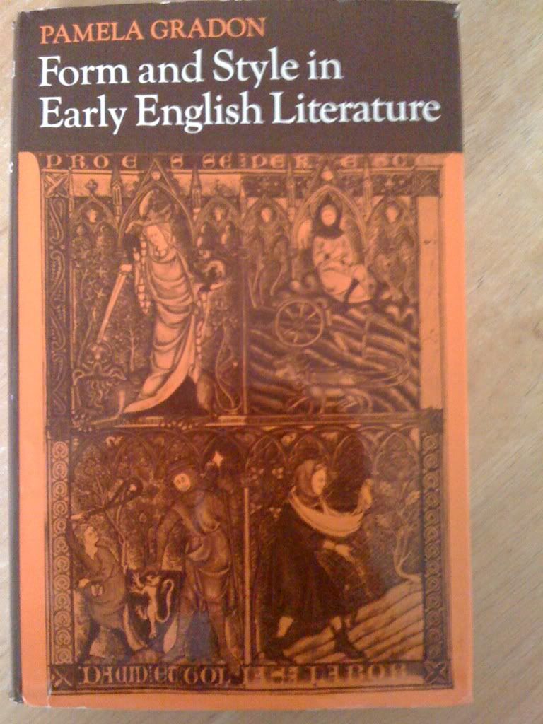 Form and Style in Early English Literature