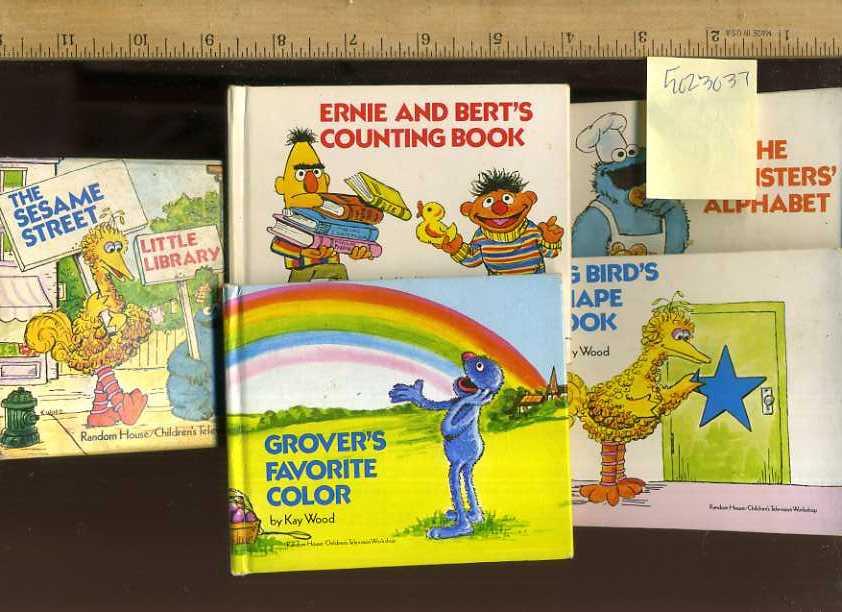 Sesame Street Little Library : Big Bird's Shape Book / the Monsters ...