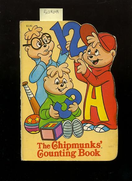 The Chipmunks' Counting Book [Pictorial Children's Reader, Learning to Read, Skill Building, Shaped Board book] - Blum, Rochelle / Corny Cole, Jean Paynter, Dennis Durrell