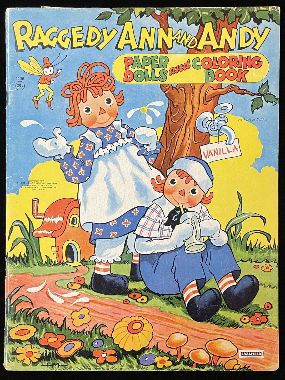 raggedy ann and andy paper dolls