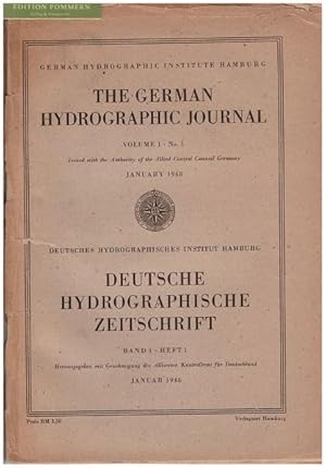 Deutsche hydrographische Zeitschrift = German journal of hydrography. Band 1, Heft 1, Januar 1948.