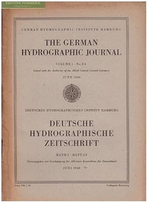 Deutsche hydrographische Zeitschrift = German journal of hydrography. Band 1, Heft 2/3, Juni 1948.