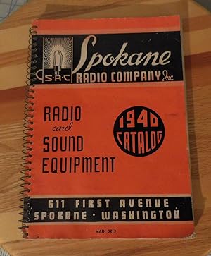 Spokane Radio Company Radio and Sound Equipment 1940 Catalog