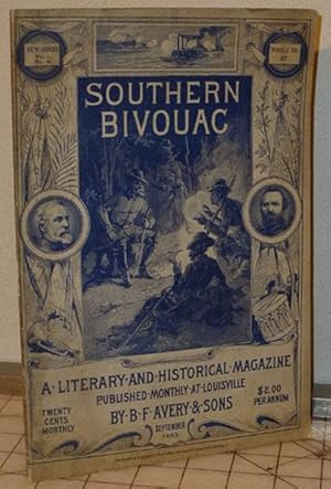 Southern Bivouac, September 1885, new Series V.1 No. 4, Whole No. 37