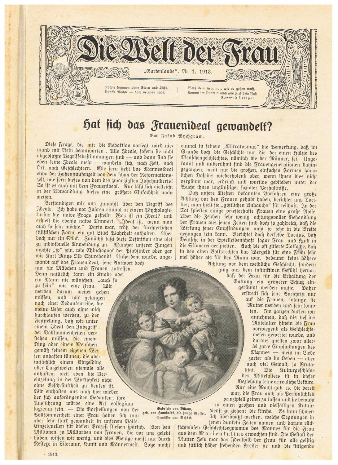 Die Gartenlaube Jahrgang 1913 Zvab