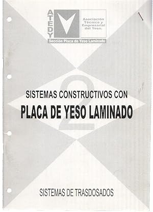 CATALOGO: ATEDY - Sistemas constructivos con placa de yeso laminado