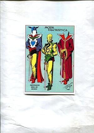 Postal / Postcard: El Boletin serie 05 numero 09 de 12: Flash Gordon: Moda Fantastica: Emperador ...