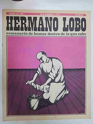 Hermano Lobo numero 032: portada de Ops (obsequio 5 postales