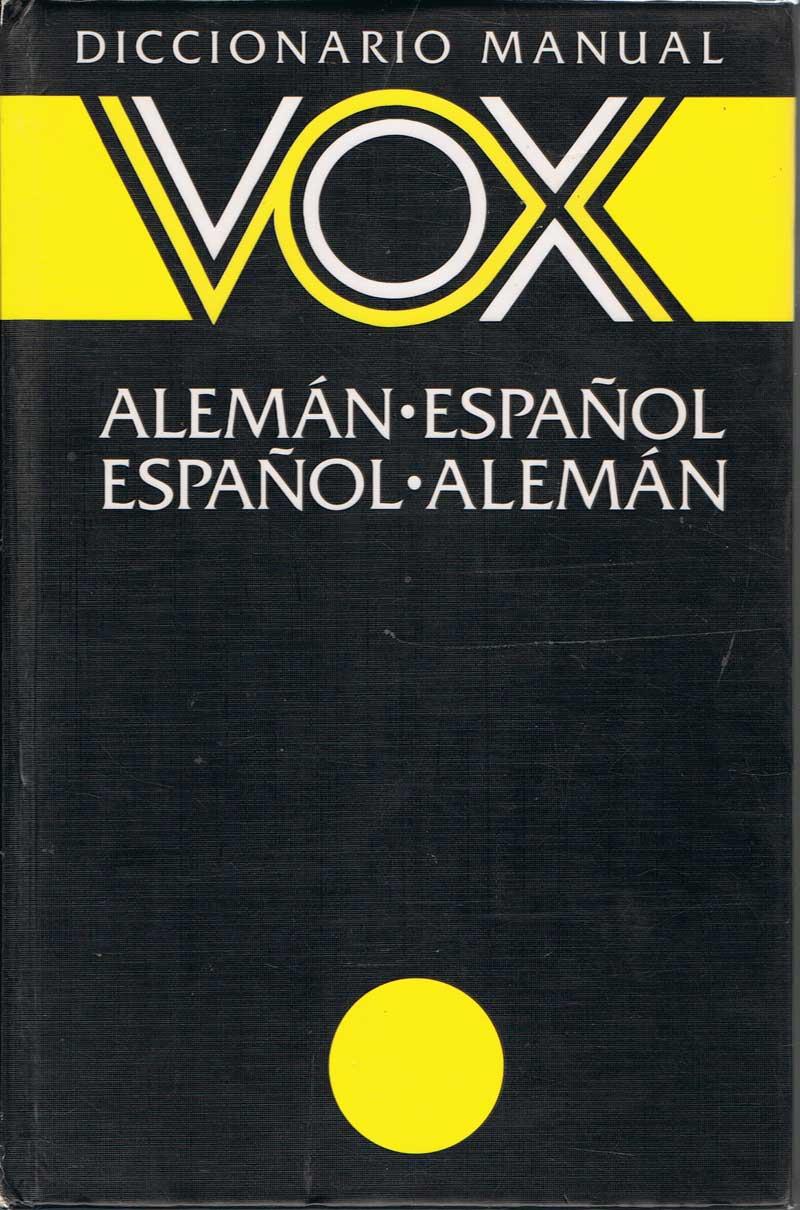 Diccionario Manual Vox Alemán-Español