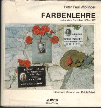 Farbenlehre: Und andere Gedichte 1967-1987