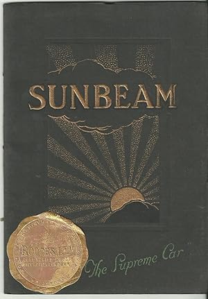Sunbeam. The Supreme Car
