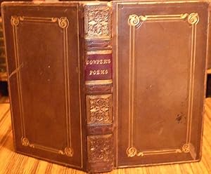 Poems by William Cowper, Esq, of the Inner Temple. London, 1826. Full Leather Binding.